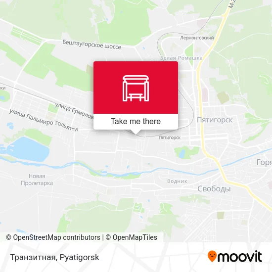 Транзитная map