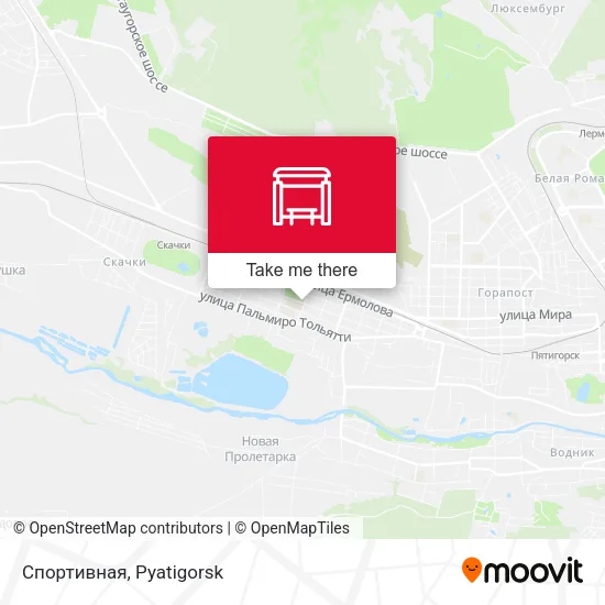 Спортивная map