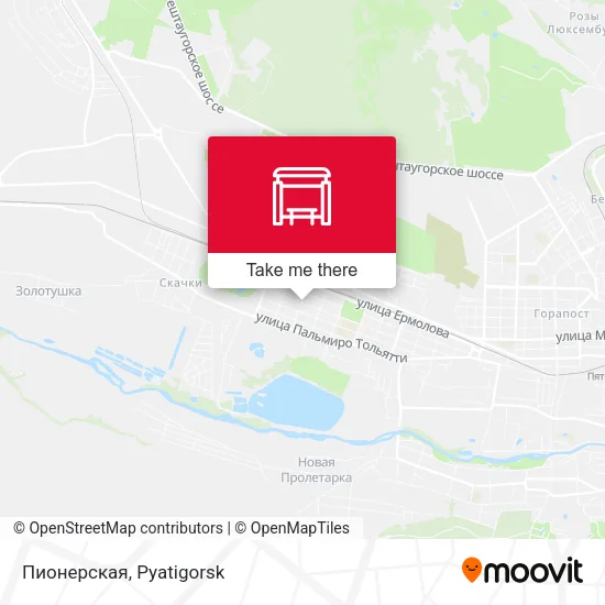 Пионерская map