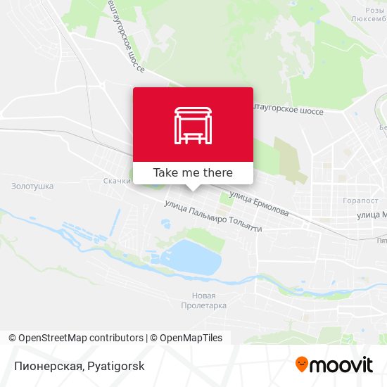 Пионерская map