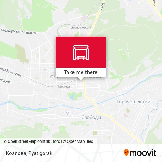 Козлова map