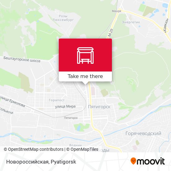 Новороссийская map