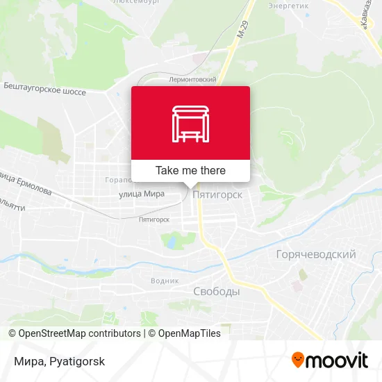 Мира map