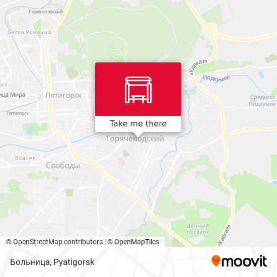 Больница map