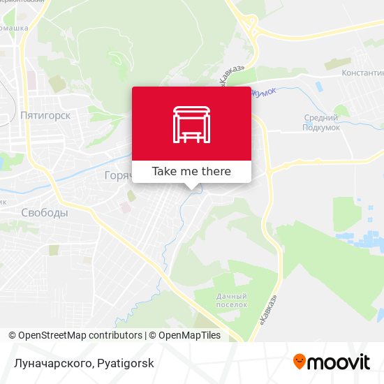 Луначарского map