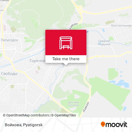 Войкова map