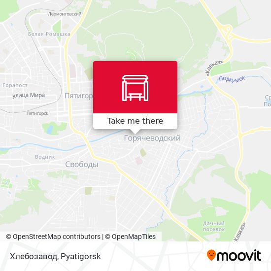 Хлебозавод map