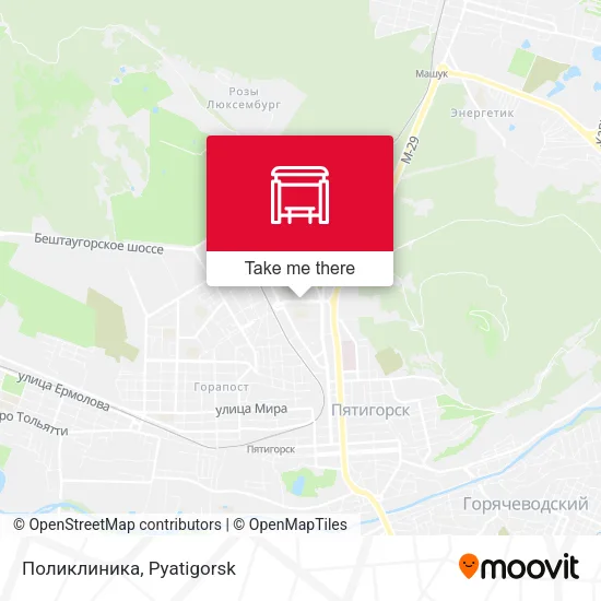 Поликлиника map