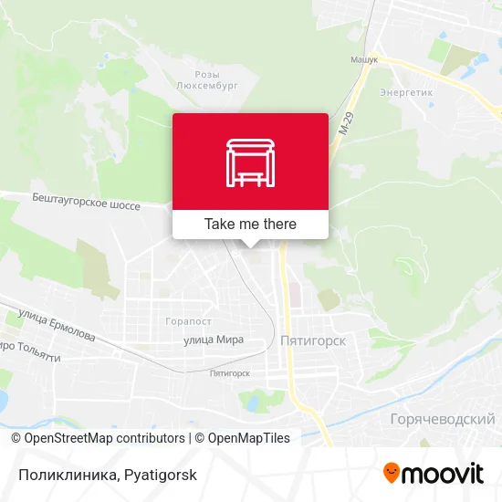 Поликлиника map