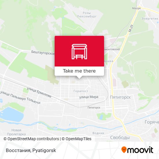 Восстания map