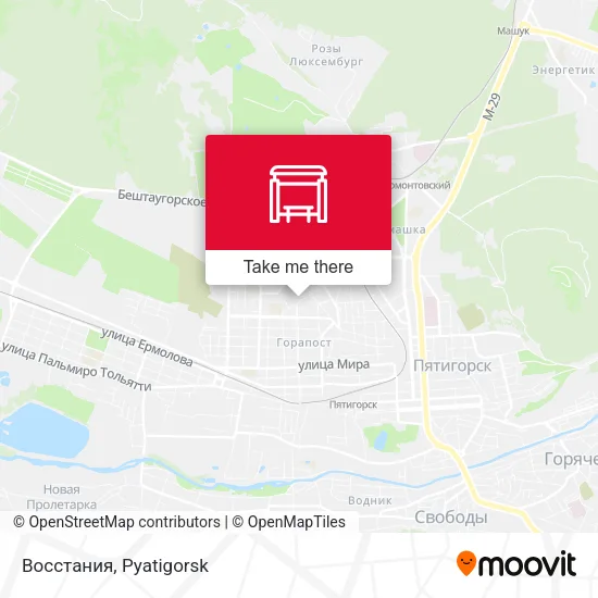 Восстания map