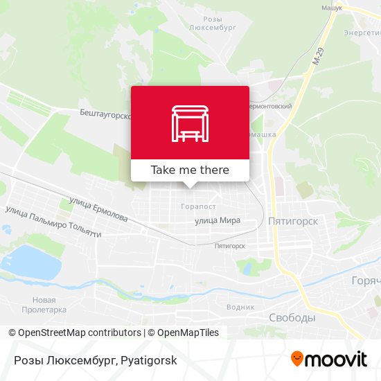 Розы Люксембург map