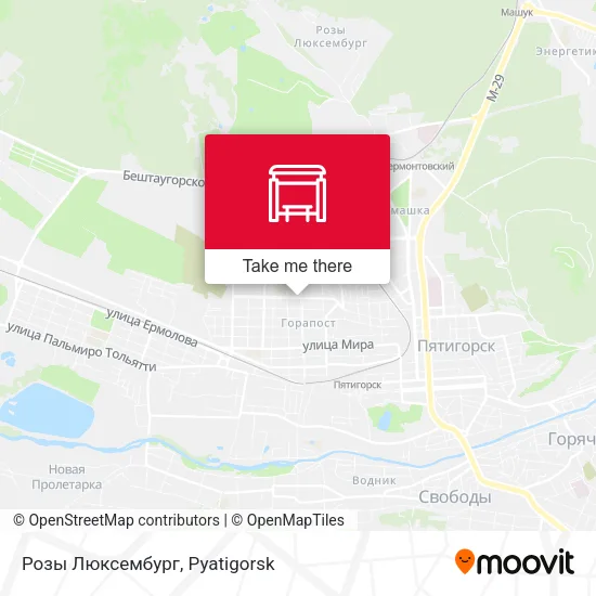 Розы Люксембург map