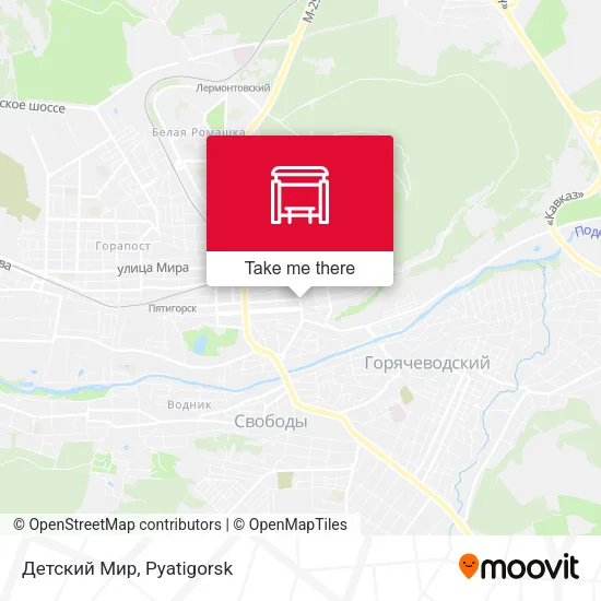 Детский Мир map