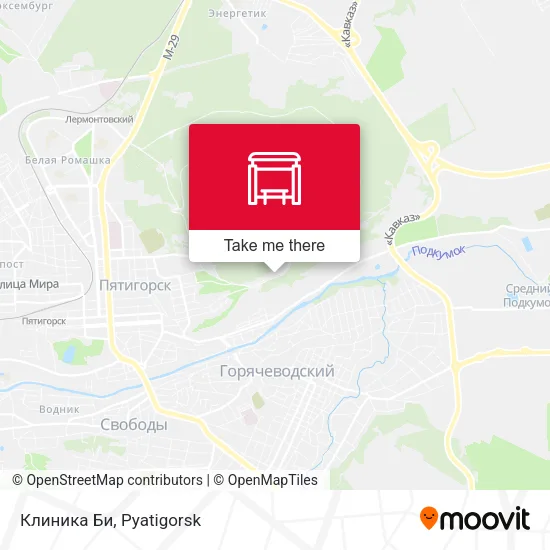 Клиника Би map