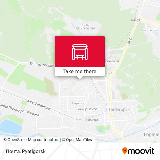 Почта map