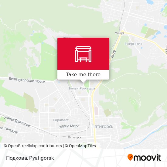 Подкова map