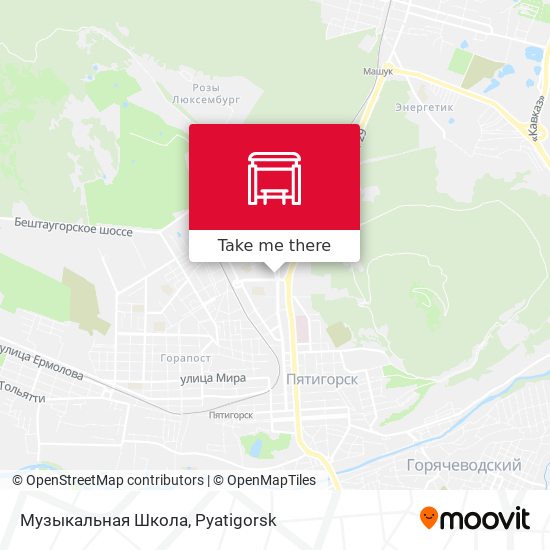 Музыкальная Школа map