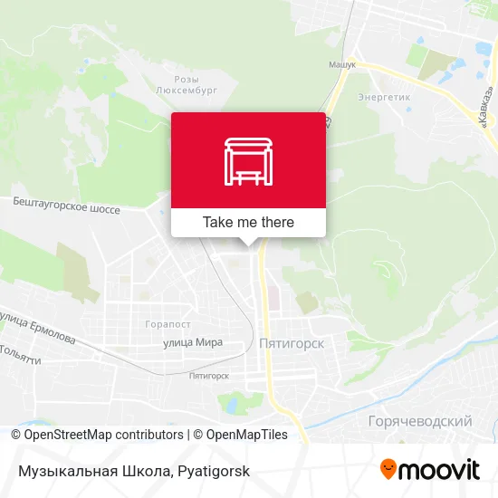 Музыкальная Школа map