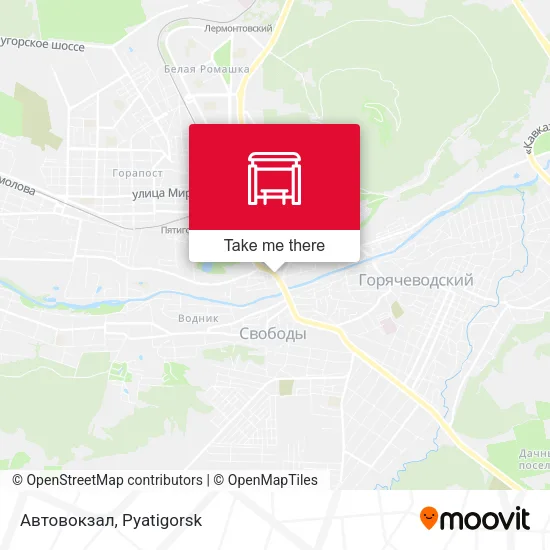 Автовокзал map