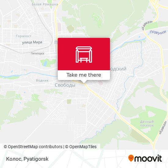 Колос map