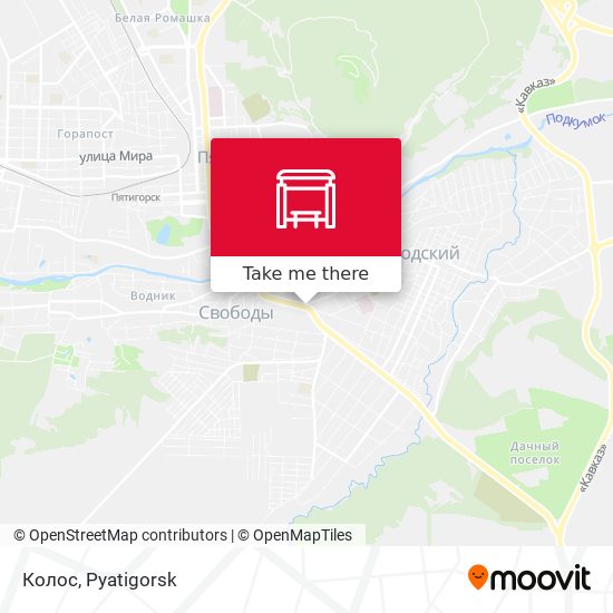 Колос map