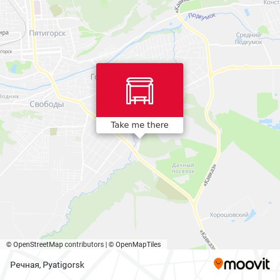 Речная map