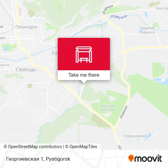 Георгиевская 1 map