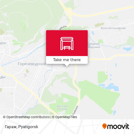 Гараж map