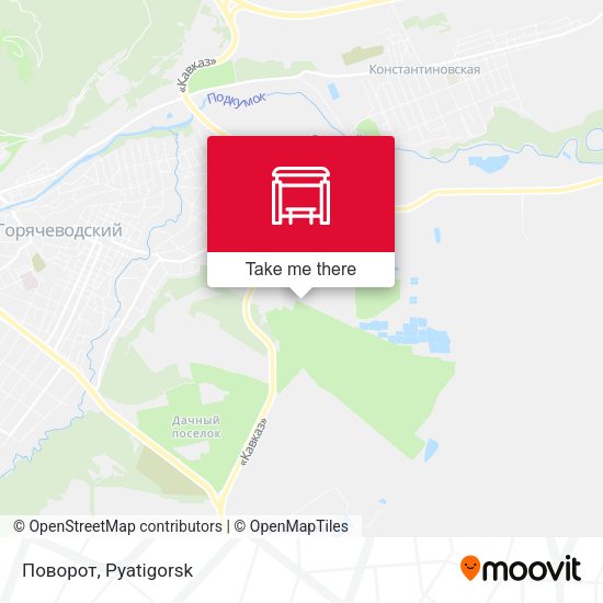 Поворот map