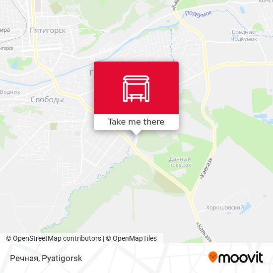 Речная map