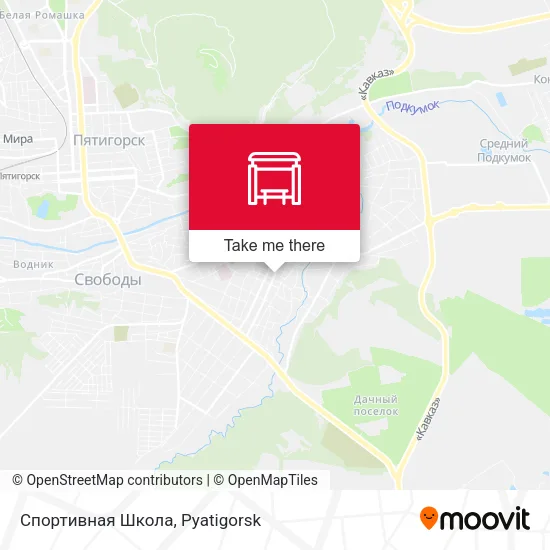 Спортивная Школа map