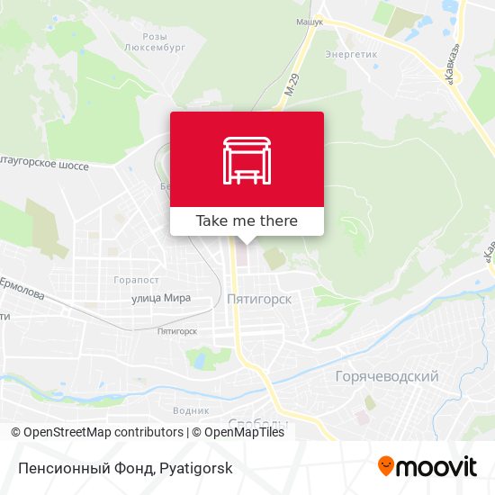 Пенсионный Фонд map