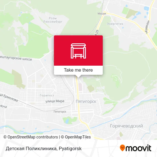 Детская Поликлиника map