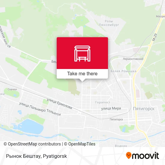 Рынок Бештау map