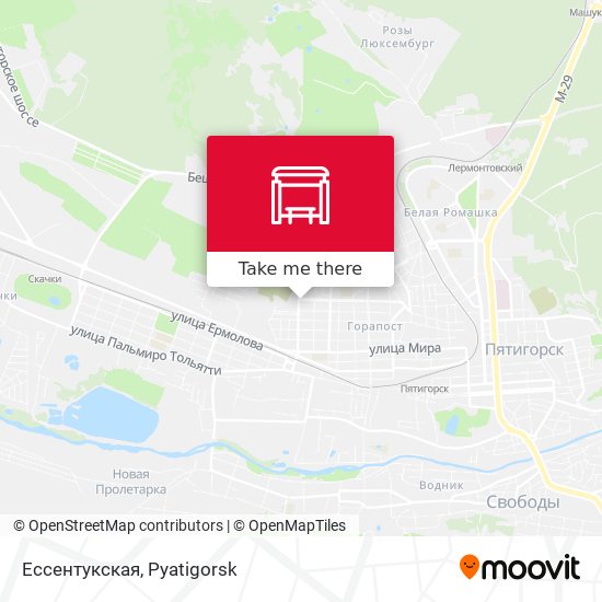Ессентукская map