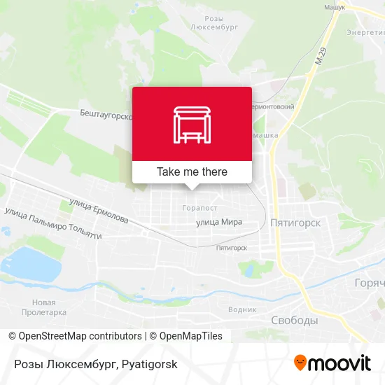 Розы Люксембург map