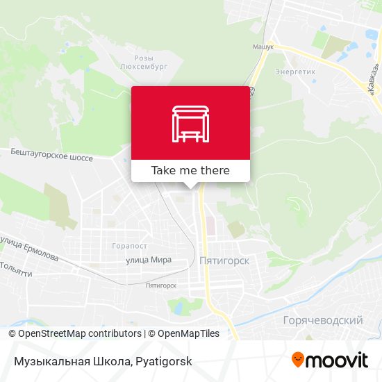 Музыкальная Школа map