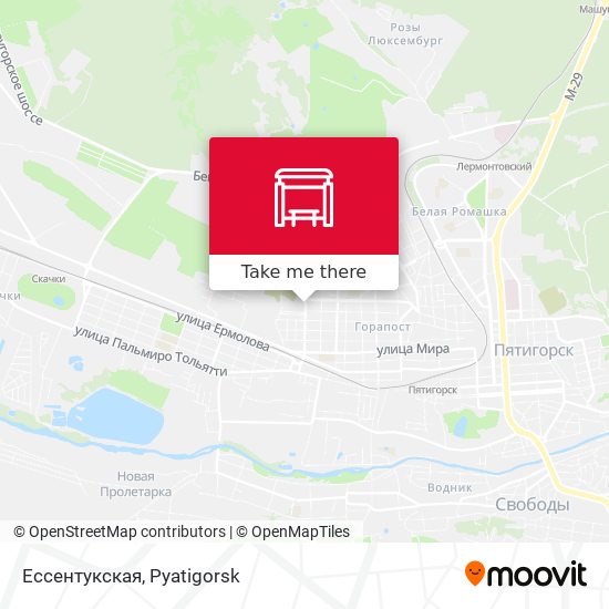 Ессентукская map