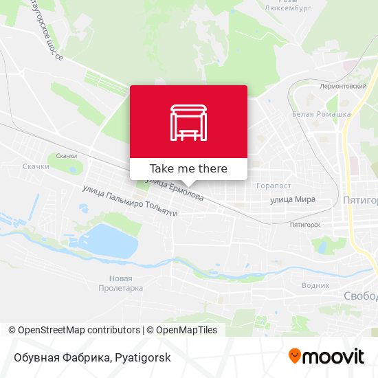 Обувная Фабрика map