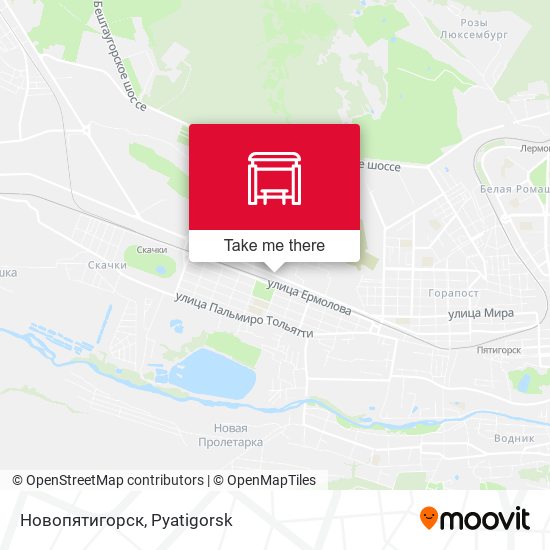 Новопятигорск map