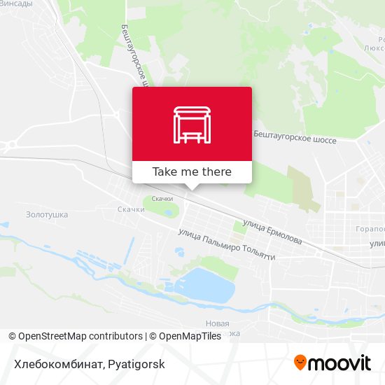 Хлебокомбинат map