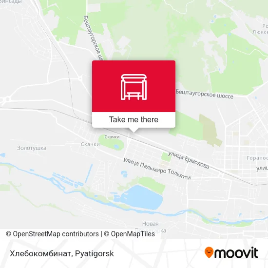 Хлебокомбинат map