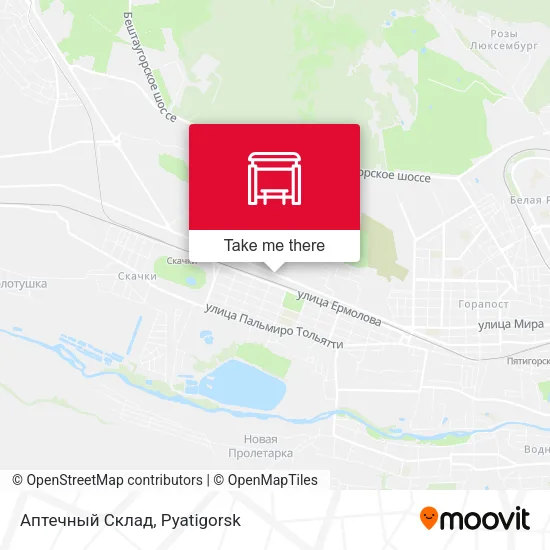 Аптечный Склад map