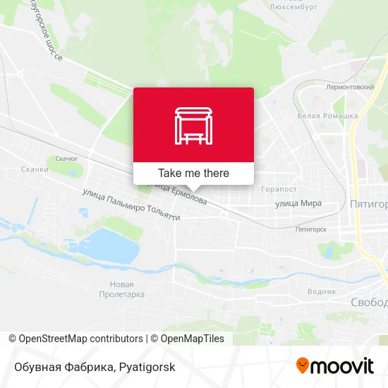 Обувная Фабрика map