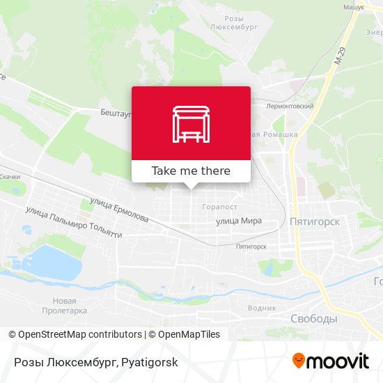 Розы Люксембург map