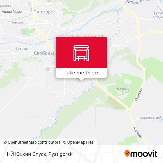 1-Й Юцкий Спуск map