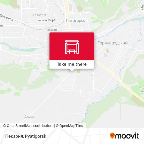 Пекарня map