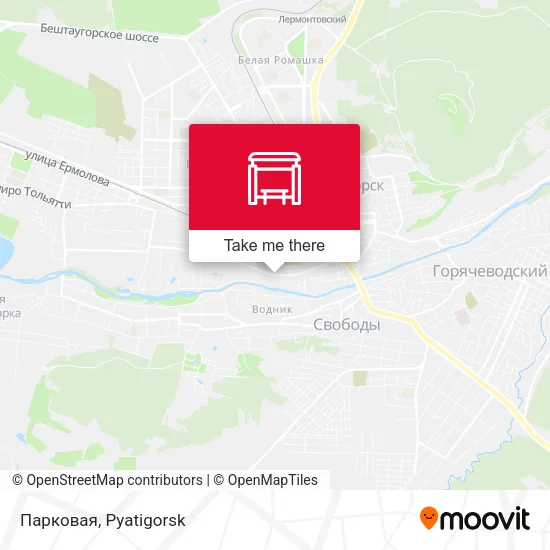 Парковая map