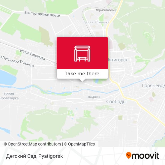 Детский Сад map